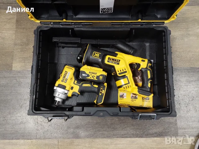 Комплект DeWalt саблен трион DCS367N + Гайковерт DCF894, снимка 1 - Други инструменти - 47995112