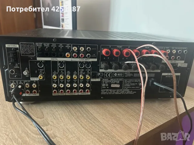 Ресивър усилвател Sony STR - DB 830, снимка 6 - Ресийвъри, усилватели, смесителни пултове - 47878647