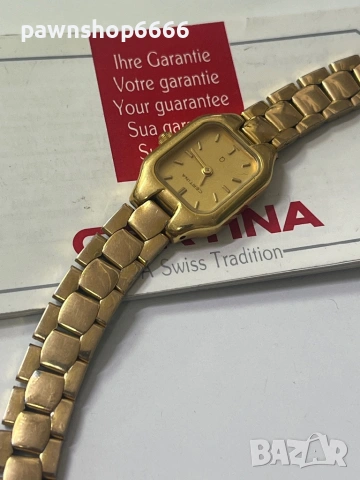 Елегантен дамски кварцов часовник CERTINA, произведен в Швейцария, снимка 11 - Дамски - 53997368