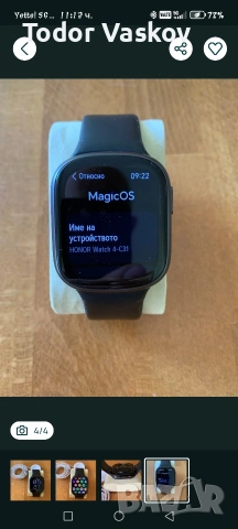 honor watch 4 black , снимка 4 - Смарт часовници - 53808648