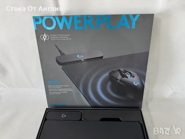 Подложка Гейминг Logitech - PowerPlay + мека и твърда, снимка 2 - Клавиатури и мишки - 49999981