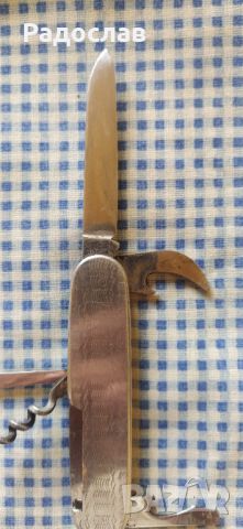 старо комбинирано ножче MIKOV, снимка 4 - Ножове - 46423973