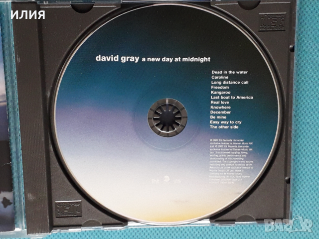 David Gray – 2002 - A New Day At Midnight(Alternative Rock), снимка 4 - CD дискове - 45033825