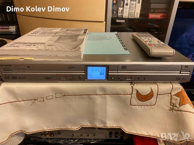 SHARP DV HR 400 Combo DVD + HDD Recorder. Rare!, снимка 9 - Плейъри, домашно кино, прожектори - 52793643