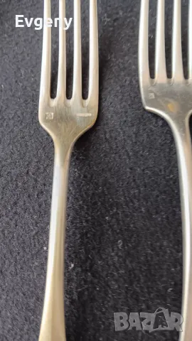 Антични посребърни лъжици и вилици , снимка 9 - Аксесоари за кухня - 49254828
