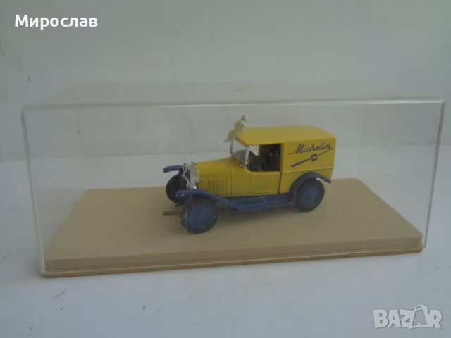 1:43 ELIGOR CITROEN 500 MICHELIN КОЛИЧКА РЕТРО МОДЕЛ , снимка 1 - Колекции - 46064695