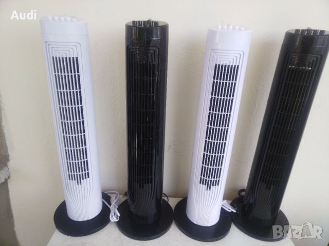 Колонен вентилатор SILVER CREST  Има налични 4 броя  Два четни и два бели, снимка 1 - Вентилатори - 46391404