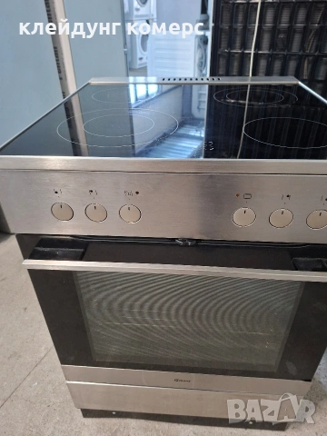 Готварска печка с керамичен плот GRAM ИНОКС шир.60см. , снимка 2 - Печки, фурни - 54087787