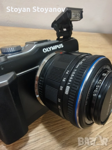 Olympus PEN E-PL1 - Микро Четири Трети (Micro Four Thirds) Комплект, снимка 4 - Фотоапарати - 52593791