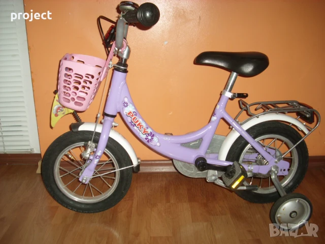 PUKY 12" лек АЛУМИНИЕВ  детски велосипед,колело с помощни.Промо цена, снимка 7 - Детски велосипеди, триколки и коли - 50904800