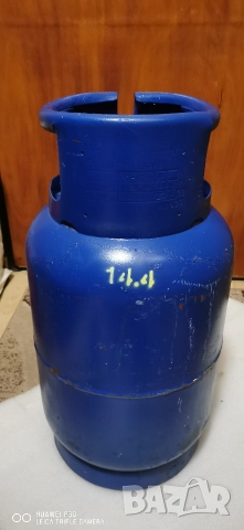 Газова бутилка синя