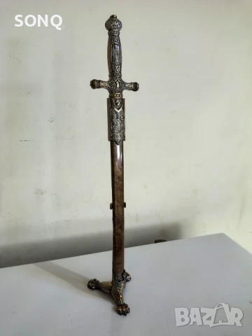 Страхотен Меч За Писма Със Стойка, снимка 3 - Колекции - 51223116