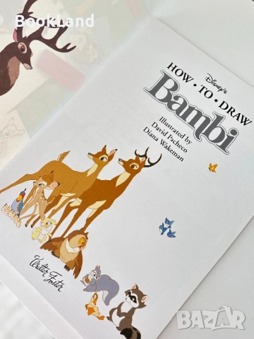 How to draw Bambi| Disney| Как да нарисуваш Бамби , снимка 2 - Други - 51591339