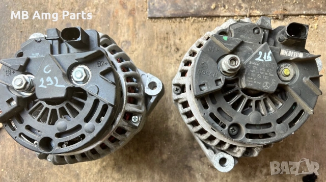 Мерцедес Алтернатори Bosch 180A-220A w219 W211 W166 W220 W216 W221 W164, снимка 5 - Части - 54097623