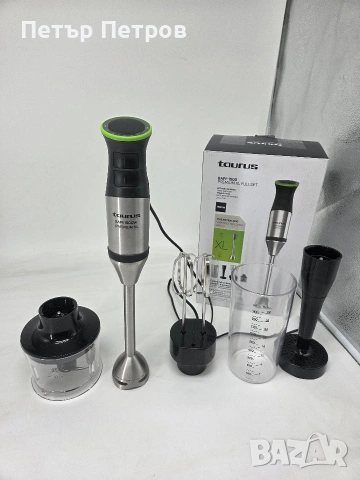 Чисто нов рпасатор чопър миксер Taurus Bapi 1500 Premium XL Fullset. 
