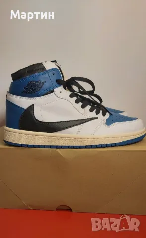 Jordan 1 Retro High OG SP Fragment x Travis Scott (REP) - Номер 40, снимка 1 - Кецове - 48780326