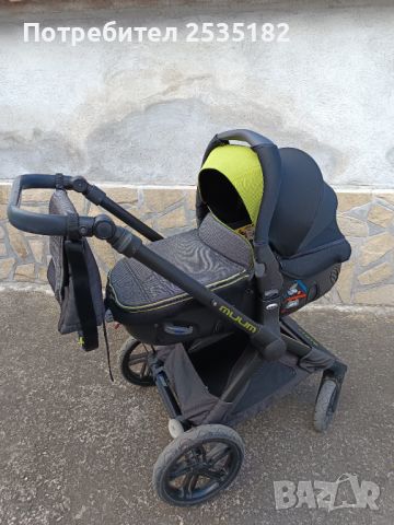 Комбинирана бебешка количка Jane muum matrix 3 в 1, снимка 3 - Детски колички - 45709383
