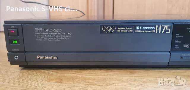 Panasonic NV-H75 4HEAD VHS - HI-Fi , снимка 5 - Плейъри, домашно кино, прожектори - 49341712