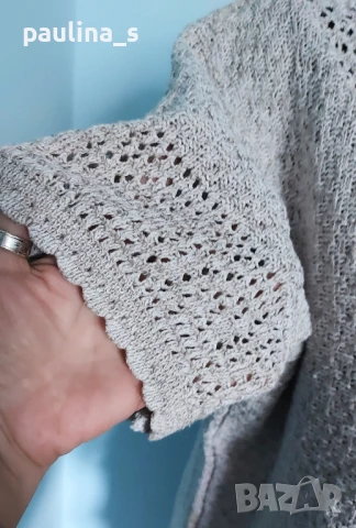 Три различни броя / Винтидж! Памучна блуза тип туника от плетена дантела , снимка 15 - Туники - 51017987