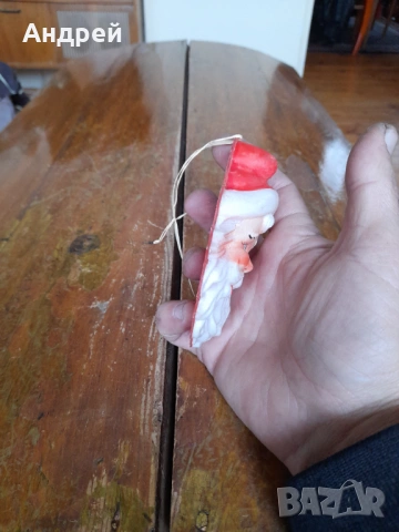 Стар Дядо Мраз #3, снимка 3 - Антикварни и старинни предмети - 53519759