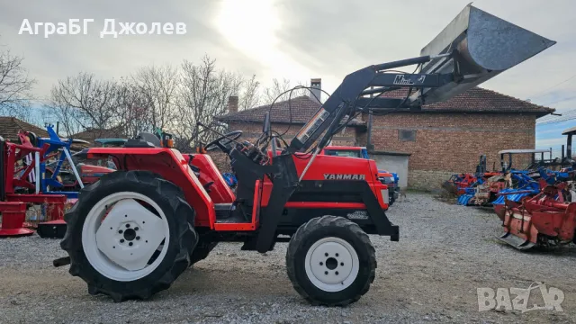 Японски трактор Yanmar FX235D с челен товарач, 23.5 кс, 4x4, АграБГ Джолев , снимка 4 - Селскостопанска техника - 48124577