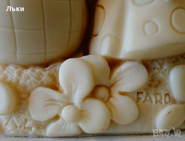 Пепелник с фигура Две Прасенца,Faro Italy. , снимка 6 - Статуетки - 52147296