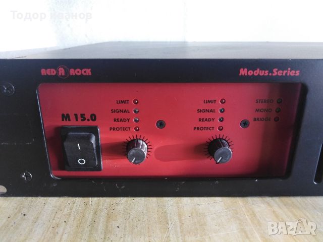 Red rock-profi amplifier, снимка 1 - Ресийвъри, усилватели, смесителни пултове - 46567039