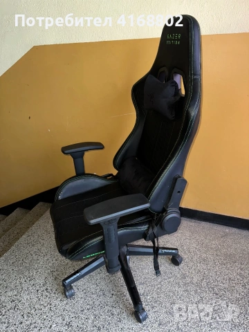 Геймърският стол Type Z – Razer Edition™ by legend, снимка 2 - Столове - 53402265