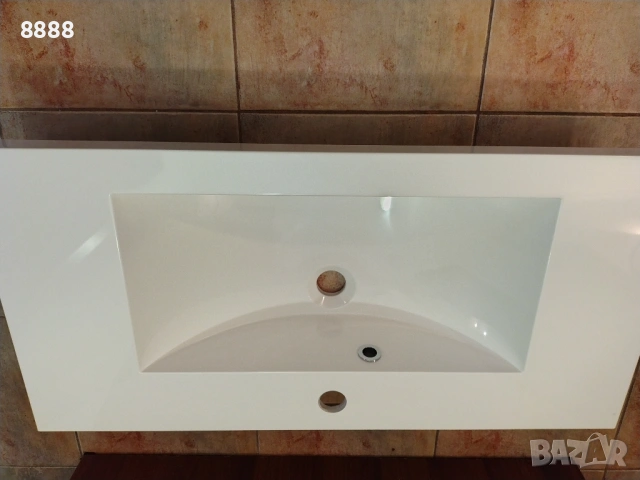 Полимерна мивка за баня 80 см