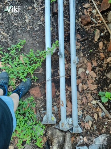 Пилони за знаме или реклама 2бр 3.50 метра, снимка 5 - Железария - 50719940