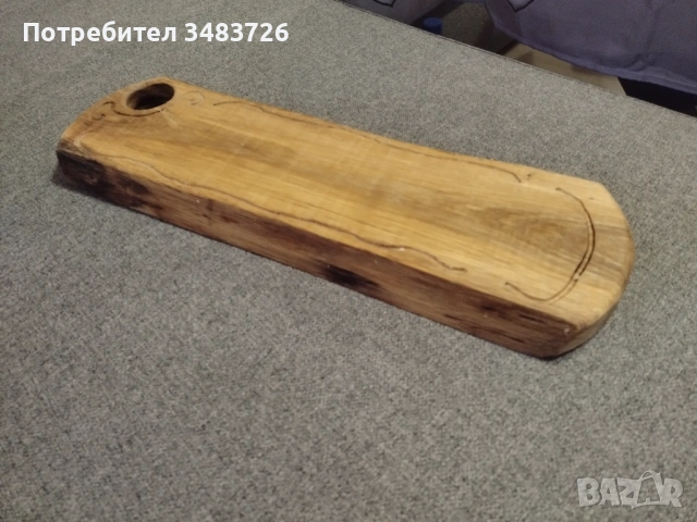 Дъска за мезета от дъб , снимка 3 - Аксесоари за кухня - 53610531