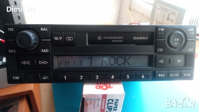 Радио VW GАММА 5 свалящ панел