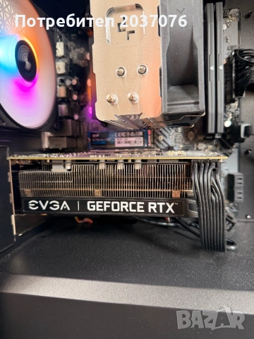 Видео карта Nvidia Geforce RTX 2060 SC EVGA 6GB, снимка 2 - Видеокарти - 53936805