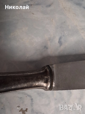 Стари Посребрено ножове за хранене Солинген Solingen, снимка 9 - Антикварни и старинни предмети - 52366704