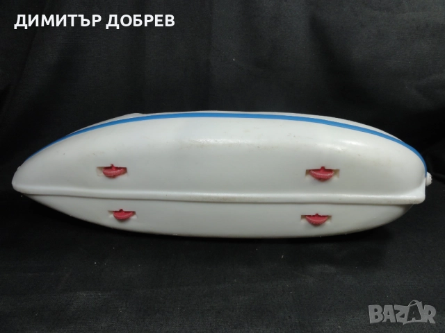 СТАРА РЕТРО СОЦ НРБ ПЛАСТМАСОВА ИГРАЧКА КОРАБ, снимка 6 - Колекции - 52387793