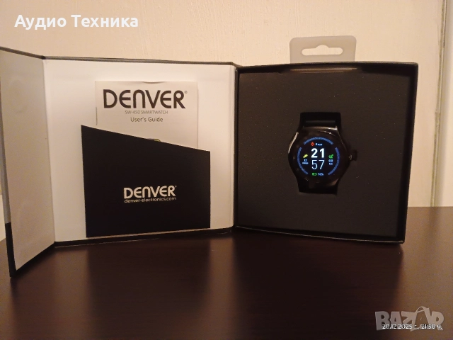 Чисто нов SMART часовник DENVER SW-450. Неупотребяван! , снимка 3 - Мъжки - 52864130