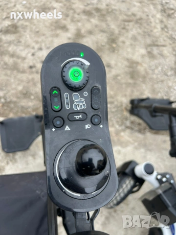 Акумулаторен Инвалиден Стол Invacare Bora за трудно подвижни, снимка 4 - Инвалидни колички - 53245525