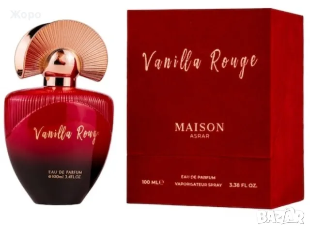 Арабски дамски парфюм VANILLA ROUGE 100ml-4127, снимка 2 - Дамски парфюми - 48726721