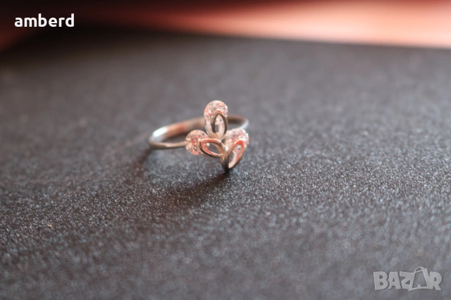 Сребърен пръстен - модел PLR026, снимка 5 - Пръстени - 53677196