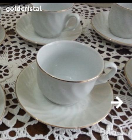 Стар български порцелан чаши за чай, снимка 3 - Антикварни и старинни предмети - 17305154