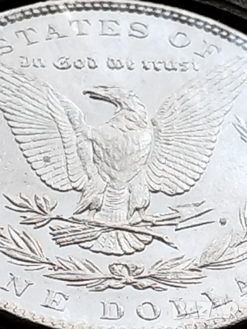 Морган долари UNC(1885 и1887), снимка 2 - Нумизматика и бонистика - 53734326