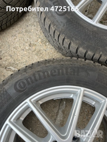 Джанти Anzo wheels и гуми Континентал, снимка 6 - Гуми и джанти - 54229791
