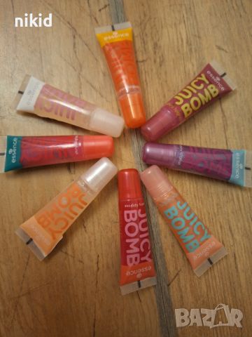 Гланц за устни Essence Juicy Bomb lip gloss лип глос блясък за устни, снимка 1 - Декоративна козметика - 42949750