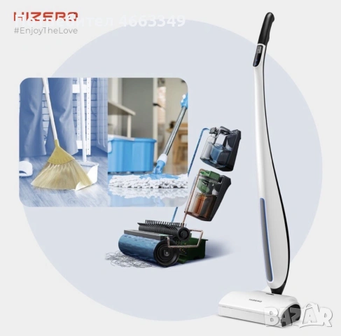 Hizero f500 - 4-в-1 моп, снимка 6 - Абсорбатори - 53007359