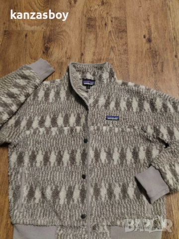 patagonia snap front retro-x jacket - дамско шерпа яке М, снимка 6 - Якета - 52594943