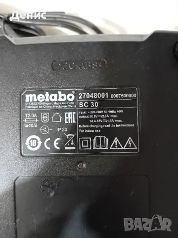 Зарядно за батери metabo LIHD LI-LON 12-18V, снимка 2 - Други инструменти - 49261619