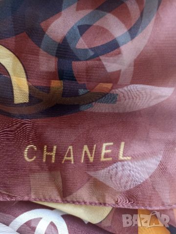 Дамски шал Chanel, снимка 4 - Шалове - 45370153