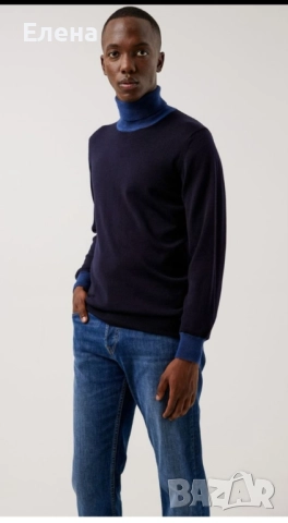 Пуловер J. Lindeberg, размер М/S. 100% вълна