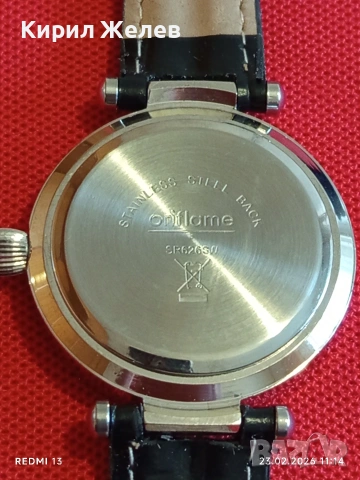 Фешън модел дамски часовник Oriflame quartz много красив 51692, снимка 8 - Дамски - 53590150