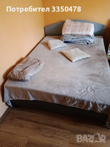 Спалня 200/150 с еднолицев матрак 190/140